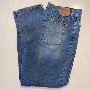 Vintage Levi’s 512 Classic Slim Stretch Light Wash Jeans Size 14 M